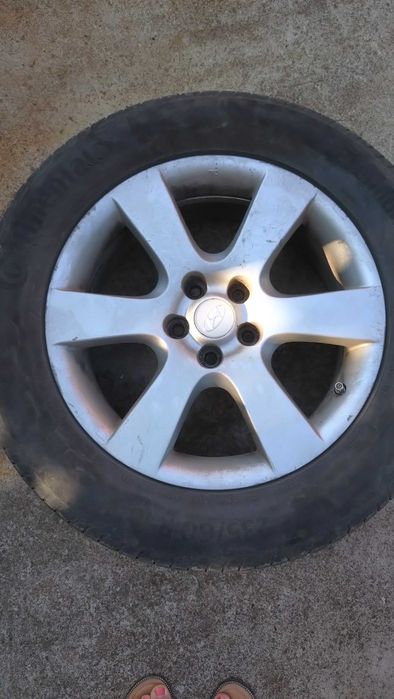 4Летни гуми Continental с алуминиеви джанти 235/60 R18 Hyundai Santafe