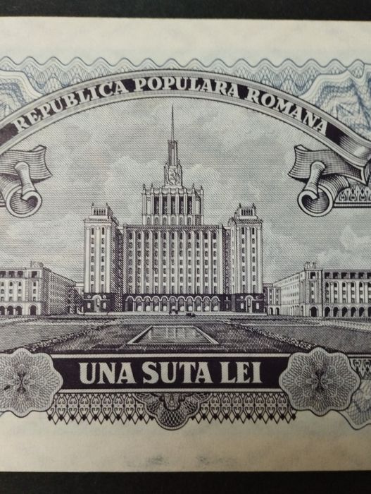 Bancnota România 100 lei 1952 UNC