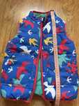 Vesta impermeabila reversibila Frugi 104-110 cm