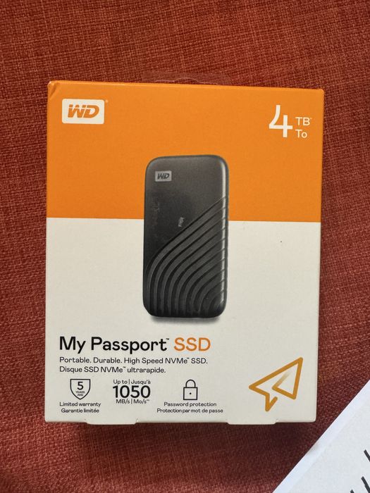 Hard disk ssd extern 4 tb