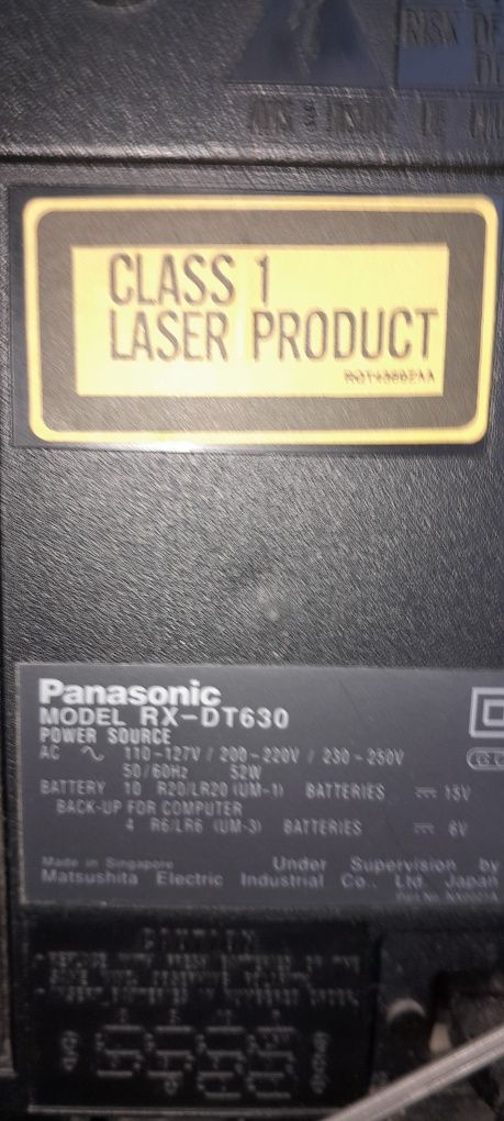 Panasonic 630rx-bt