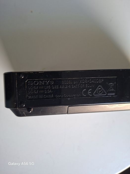 Vand radio sony xdr-s40DBP
