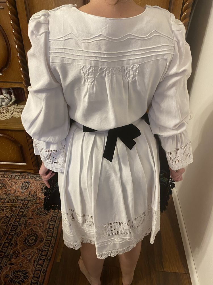 Costum popular nou, cu ciur, zadie catifea