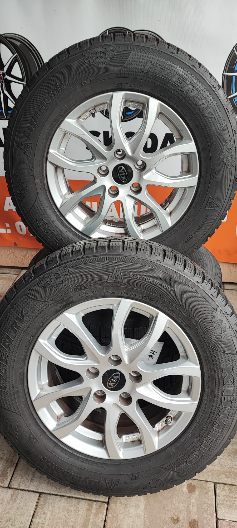 Jante kia duster nissan 5x114.3215/70/16 kumho