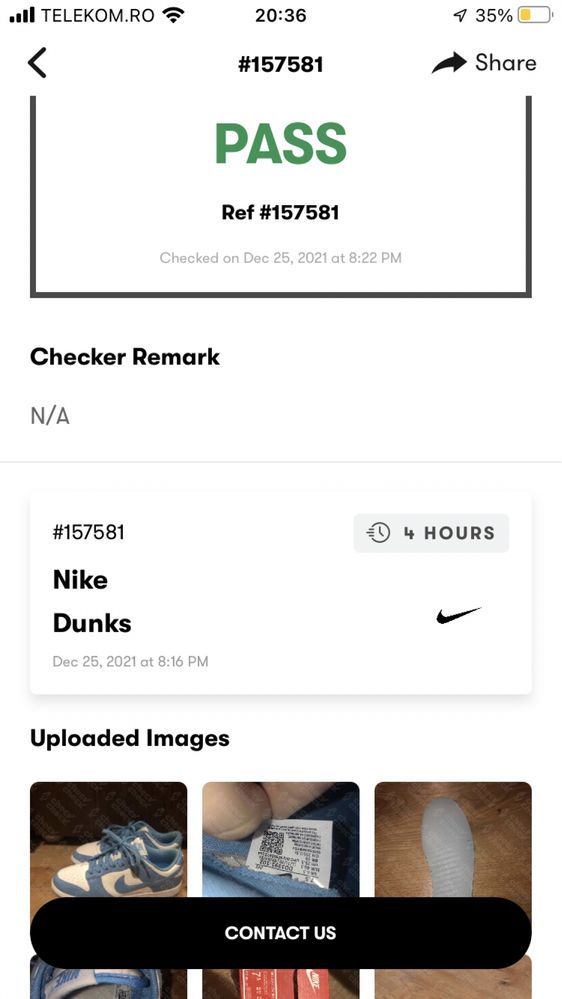 Nike dunk university blue original