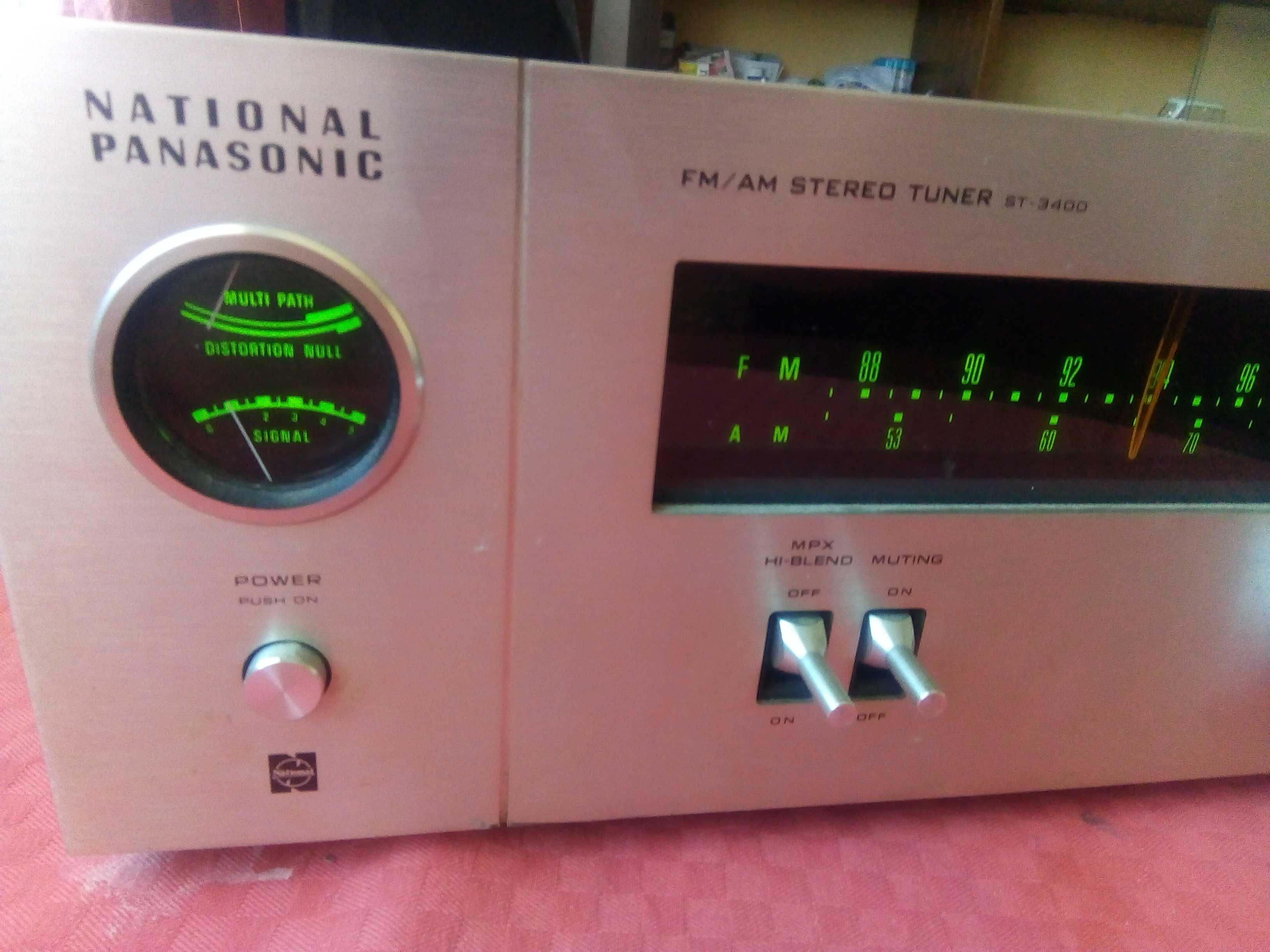 FM/AM Stereo Tuner ST-3400 Radio Panasonic, Matsushita