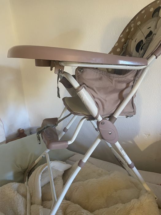 Шезлонг детско столче за хранене