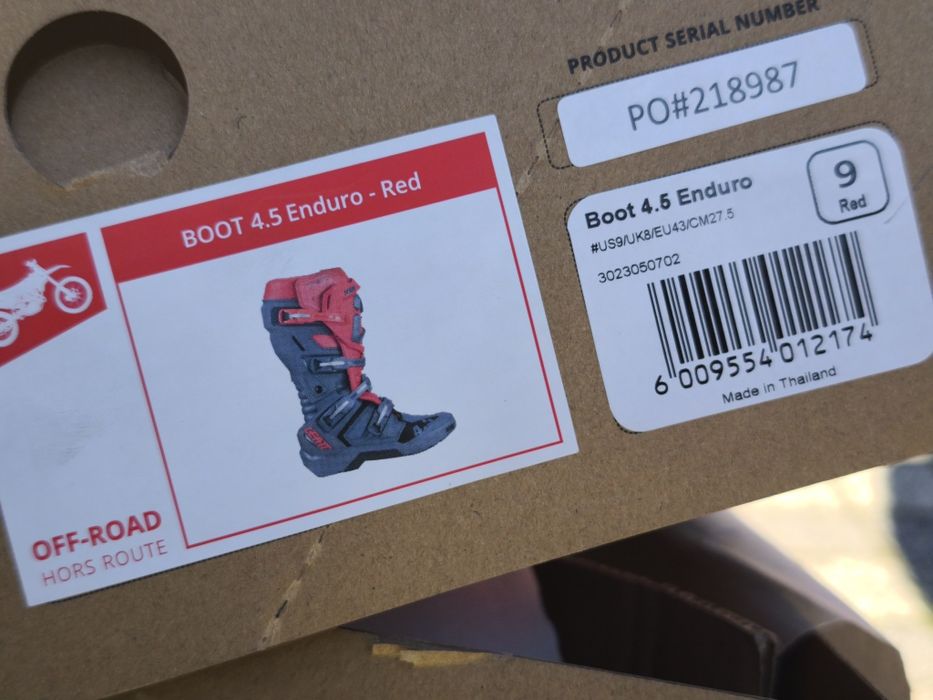 Мотокрос ендуро ботуши  Leatt 4.5