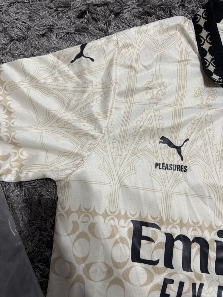 Tricou puma x pleasures x ac milan