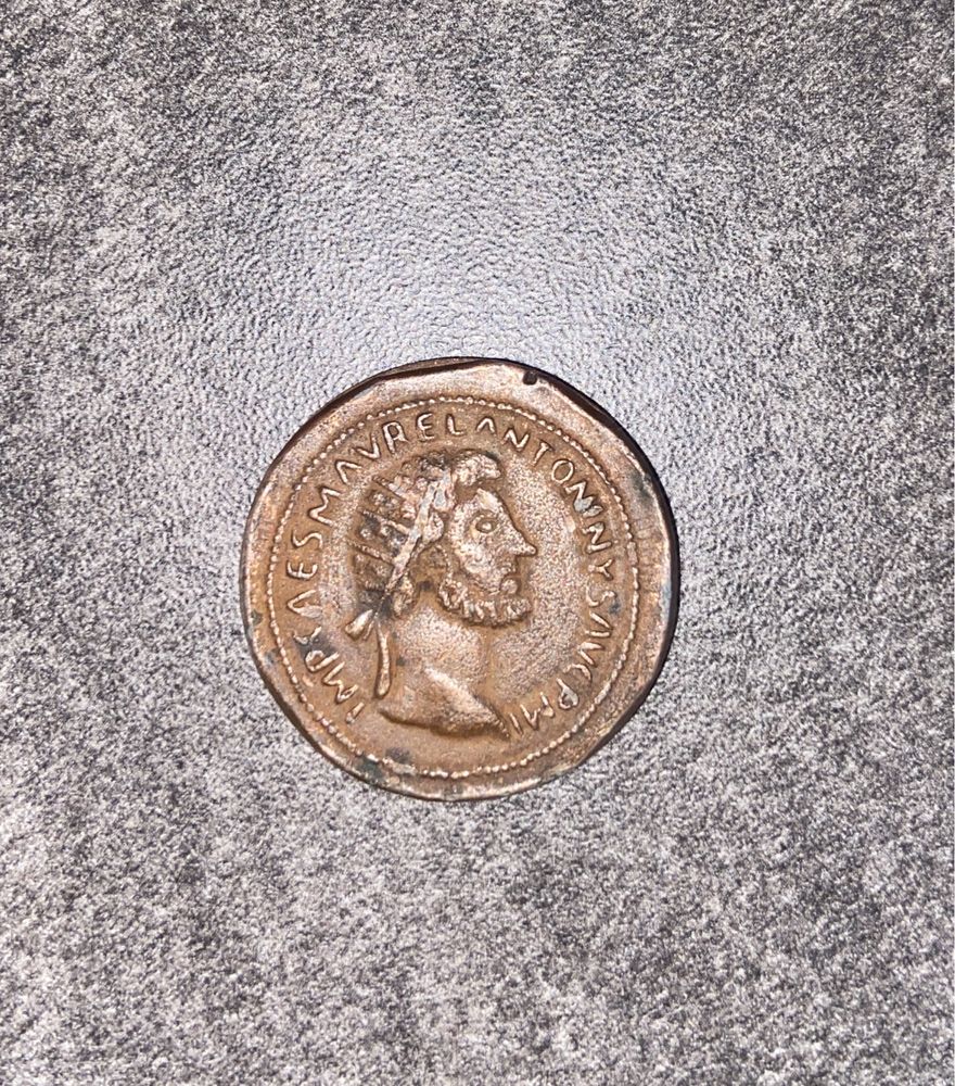 Moneda romană Marcus Aurelius anul 161