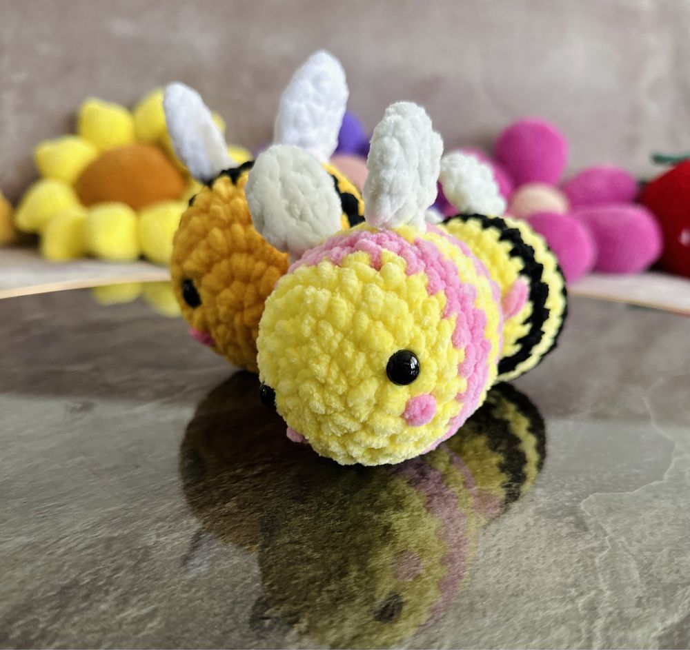 Albinuțe amigurumi croșetate