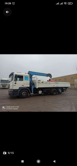 Манипулятор Ман кран 7 тонна