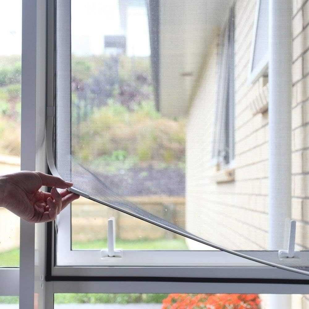 Paravan magnetic pentru fereastră NeatiEase DIY împotriva insectelor