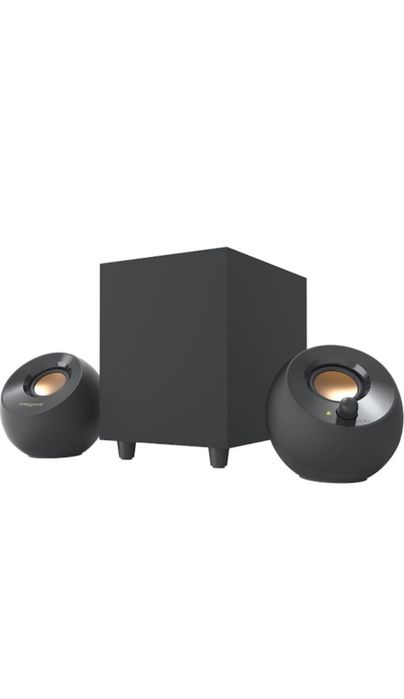 Тонколони Creative Pebble Plus 2.1, 8W RMS, Черни