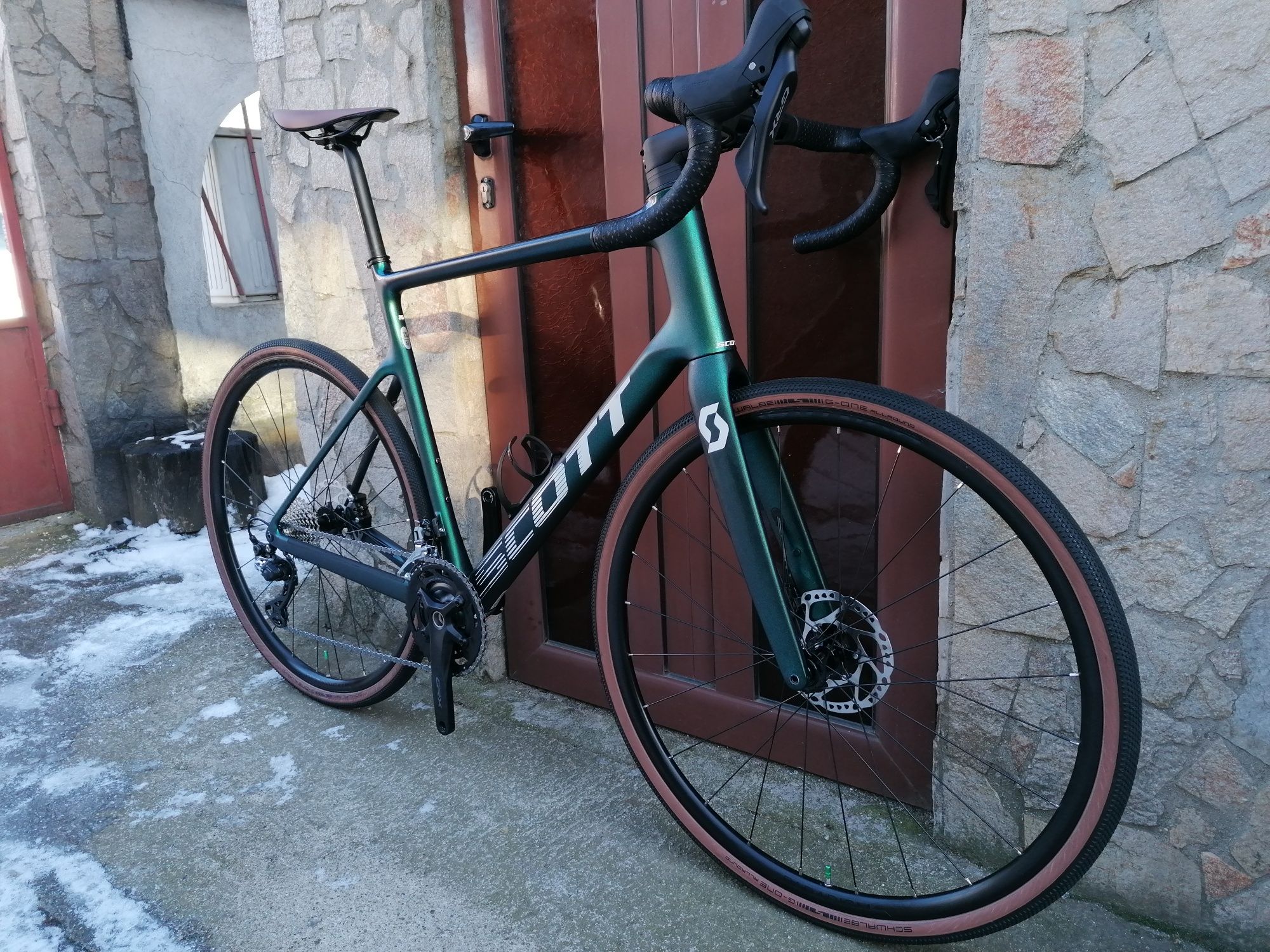 SCOTT Addict Carbon XXL, Full Shimano GRX 2*11, като нов!