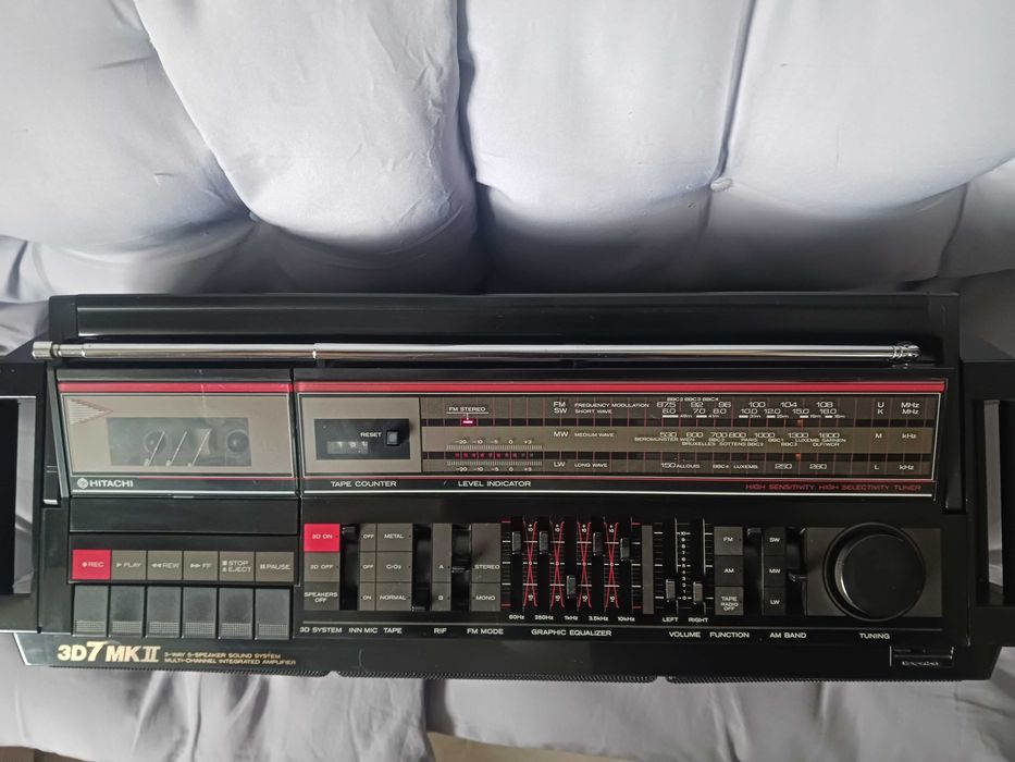 Радиокасетофон hitachi 3d7 mk2