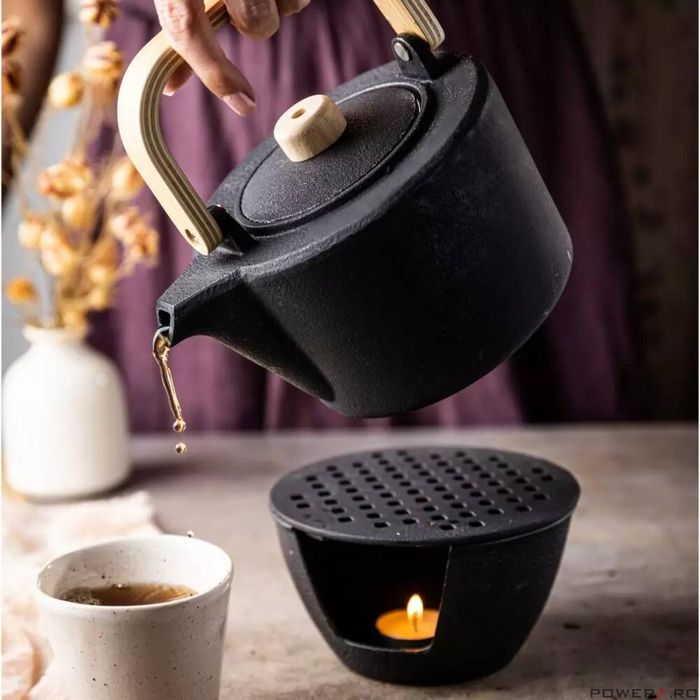 Incalzitor din fonta pentru ceainic, 15cm, KingHoff