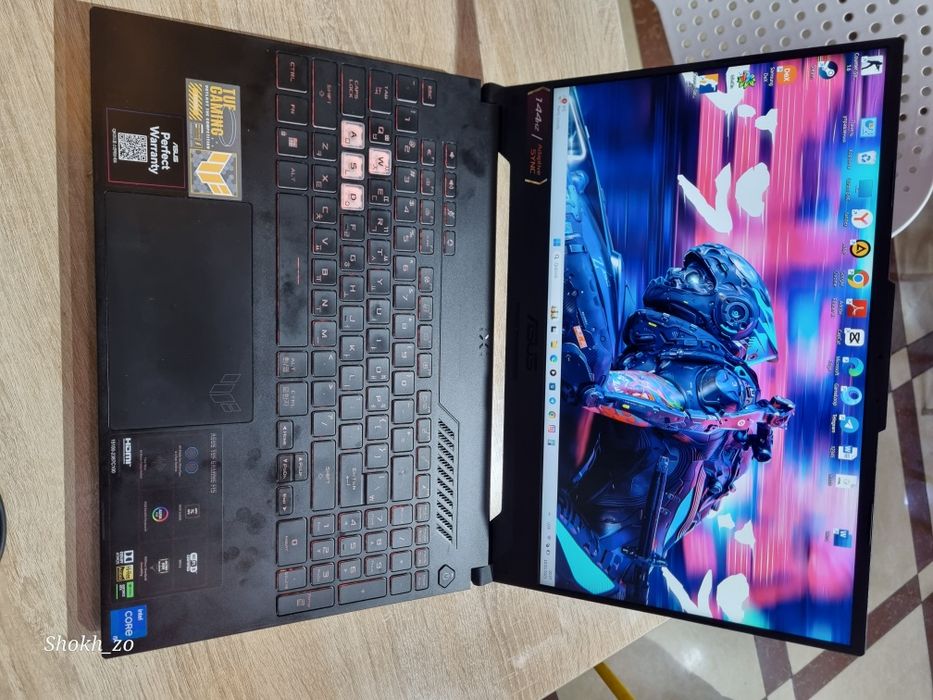 Noutbuk ASUS TUF Gaming F15 (RTX 3050, Intel Core i5)