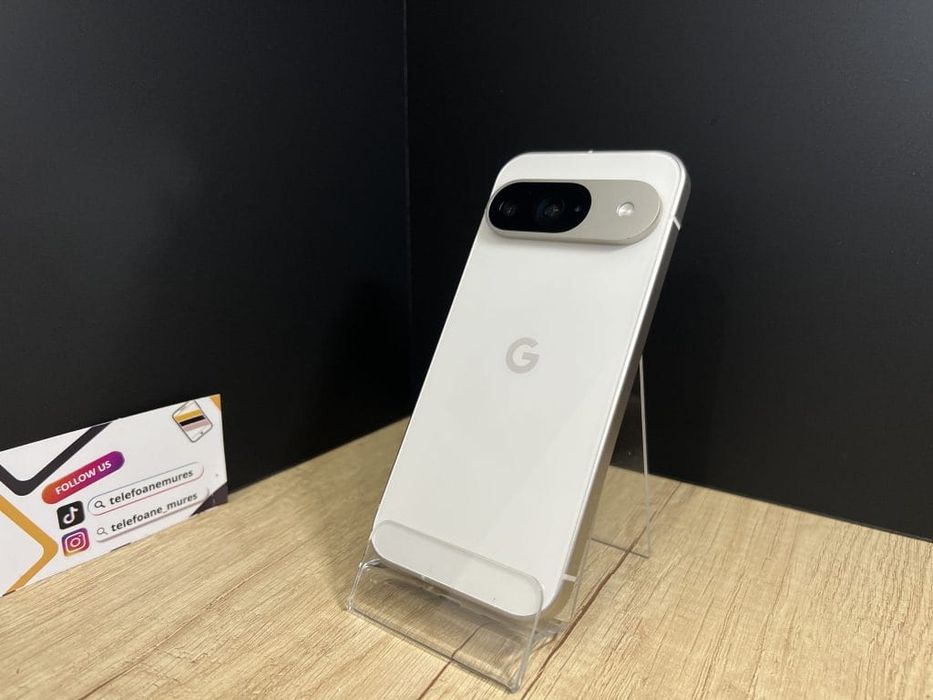 Google Pixel 9 256Gb Porcelain Second-Hand Foarte Bun 3 ani garanție,