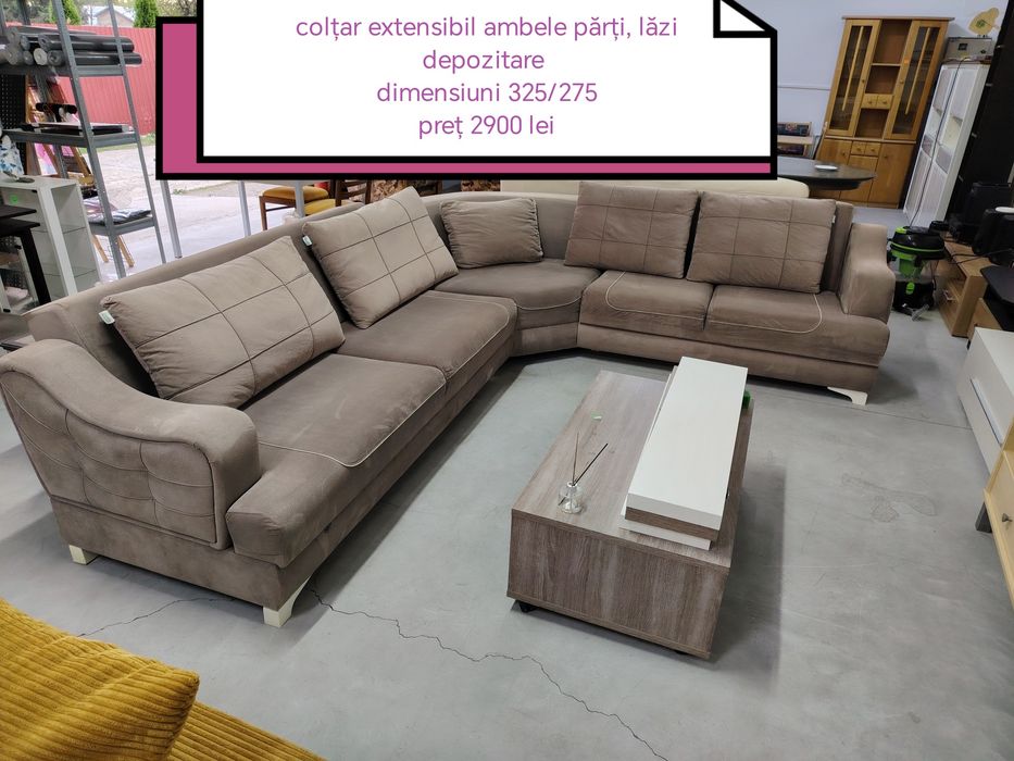 Canapele,colțare fixe și extensibile ,mobilier pentru orice casa