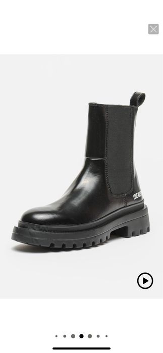 Кожени боти Love Moschino