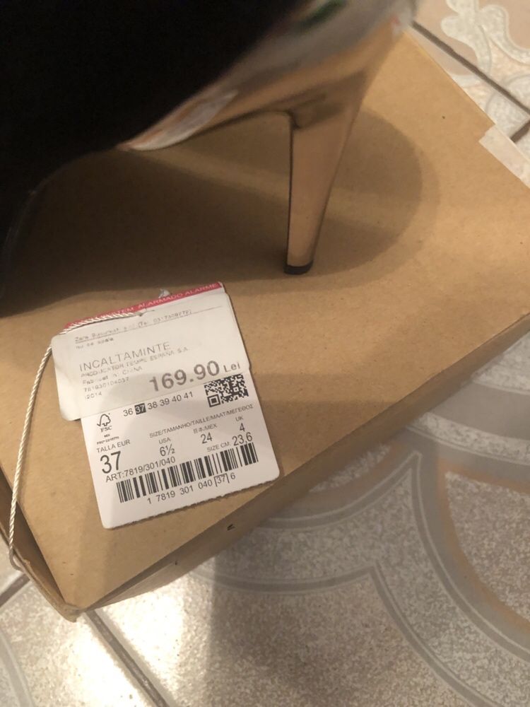 Pantofi Zara stiletto