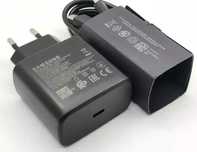 Incarcator priza Samsung USB C, 45W negru, Note 20, S23 Ultra S24, S25