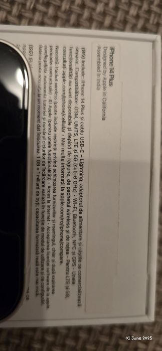 IPhone 14plus, 128 GB