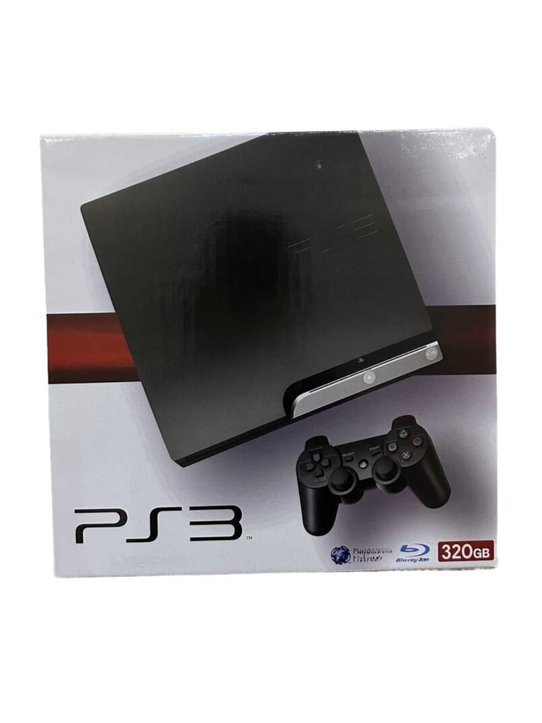 PlayStation 3 PS3 Slim 320 GB xotira, o'yinlari yozilgan ideal holatda