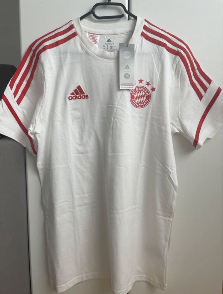 Tricou Adidas alb Bayern Munchen