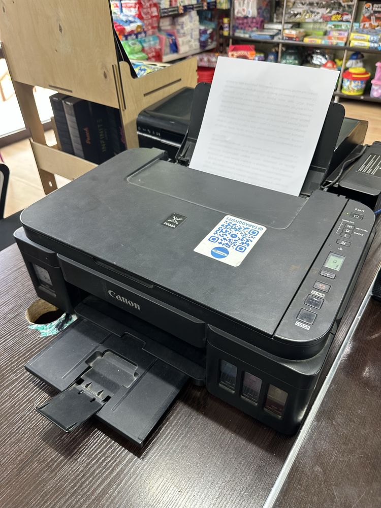 Canon Pixma G3411 sotiladi holati zoʻr yangi golovka qoʻyilgan
