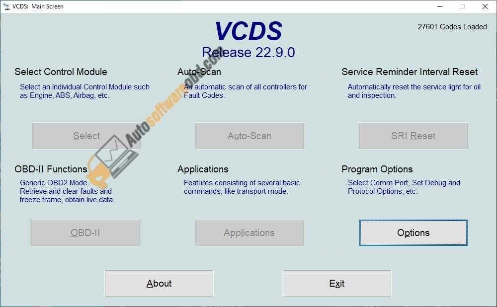 VCDS - vag-com 22.9 диагностичен софтуер за Audi, VW, Skoda, Seat