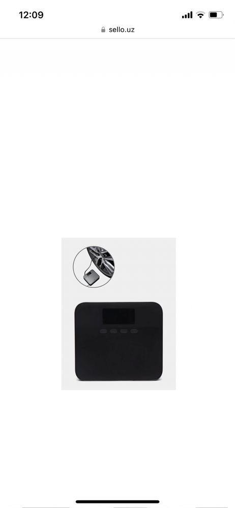 Автомобильный компрессор Xiaomi 70Mai Air Compressor Lite, Черный