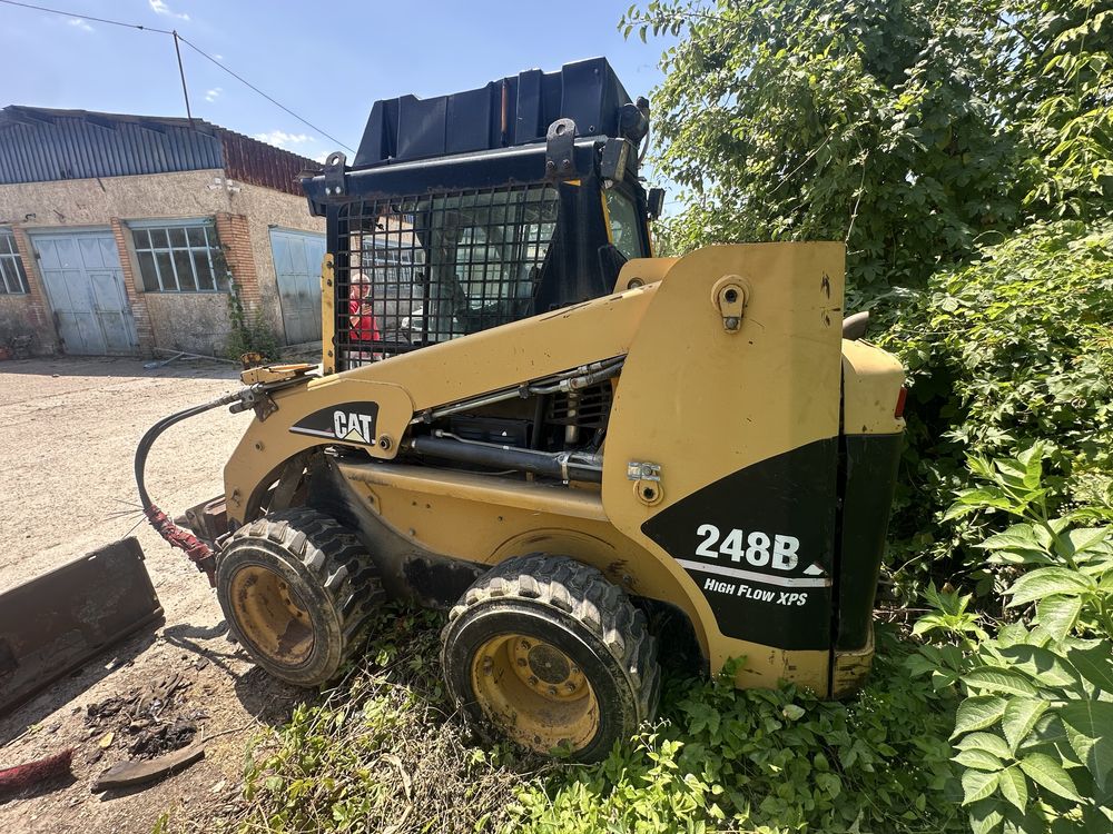 Bobcat Caterpillar 248B 2007 +accesorii picon cupa SCHIMB AUTO
