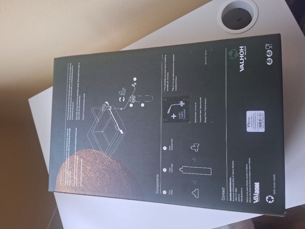 Filtru apa Valrom Micron AquaPUR cu baterie 3 cai