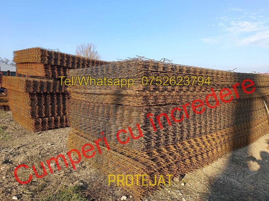 Fier beton striat BST 500 bară 12m / Fasonat ( execuție conf. schițe )