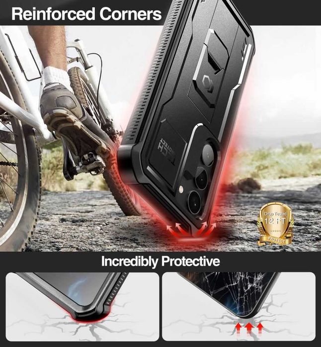 Huse Antisoc protectie 360 SAMSUNG Galaxy S22 Ultra S23 Plus S24 S25