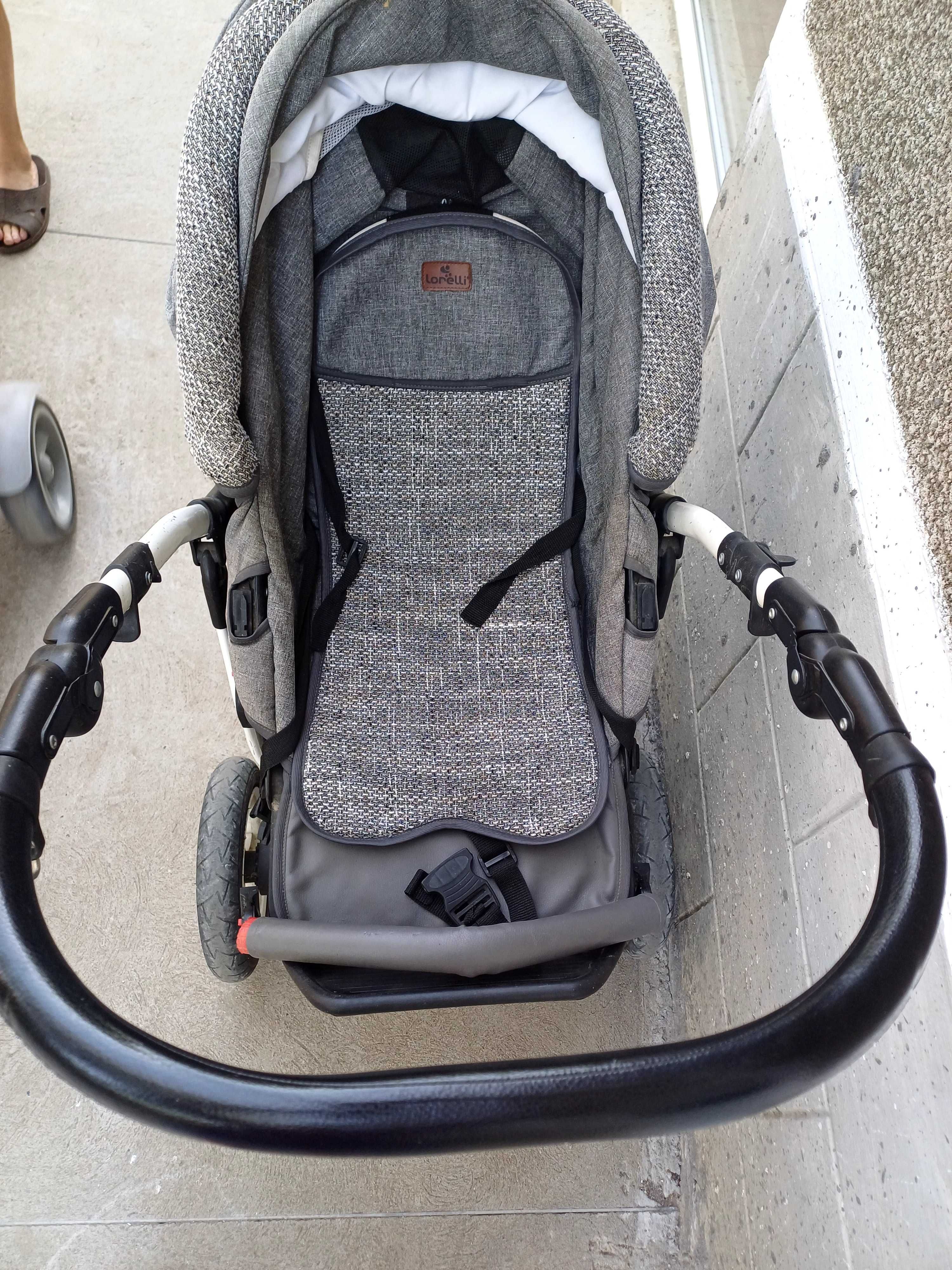 Комбинирана количка 'Kara air 3в1' grey