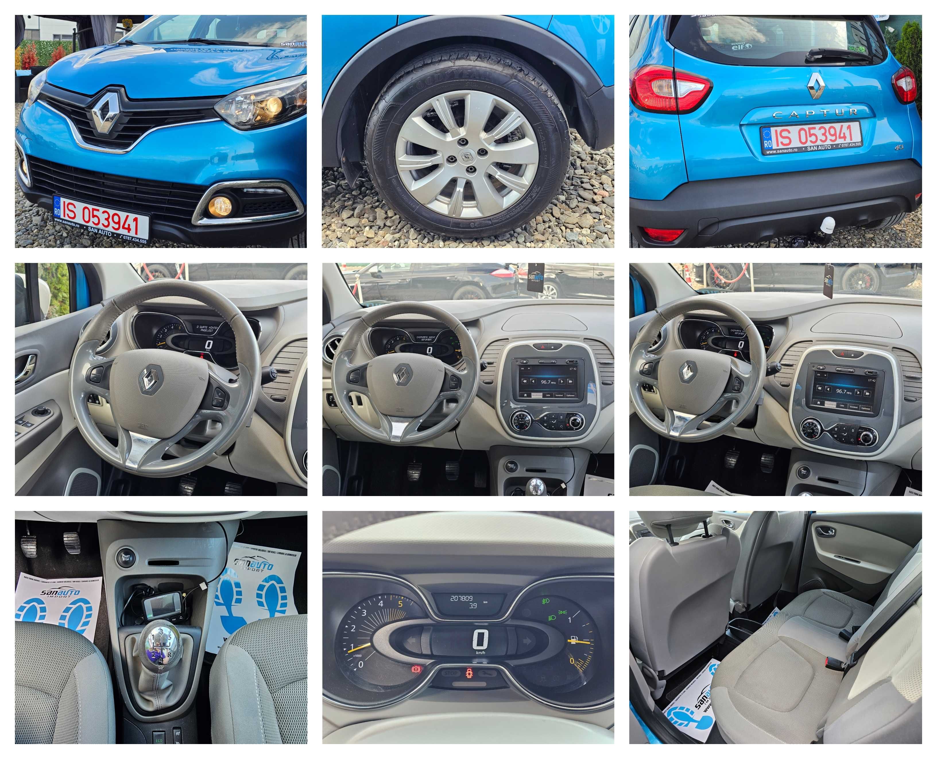 Renault Captur 2013 1.5 dCi 90 CP euro 5