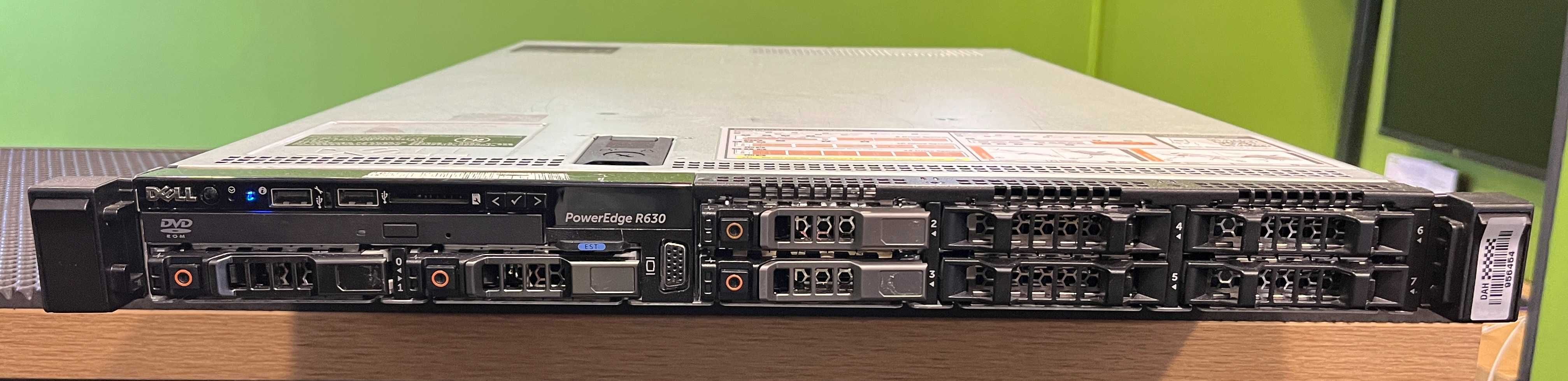 Dell PowerEdge R630. Xeon E5-2660 V4. RAM 128 GB/HDD 1,2 TB * 4pcs