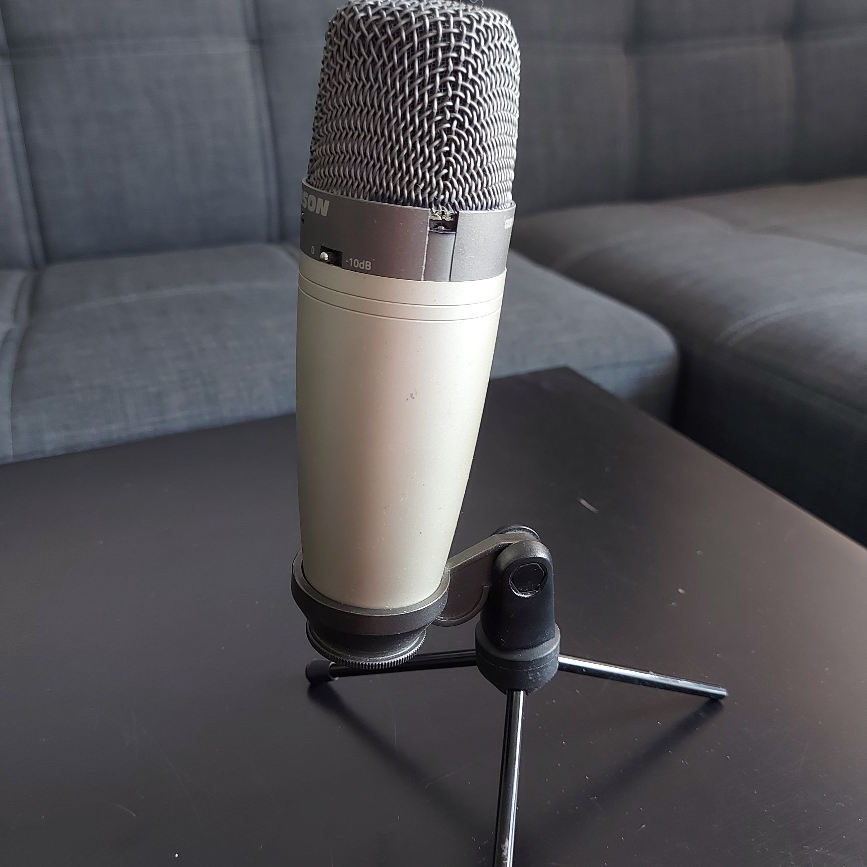 Microfon de studio Samson C03U (condenser, USB)