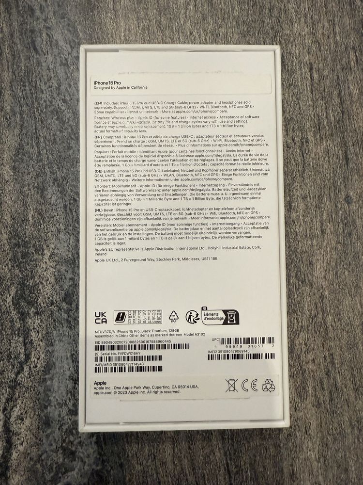 iPhone 15 Pro 128GB
