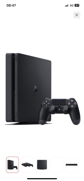 Ps4 slim 1тб 3 игры