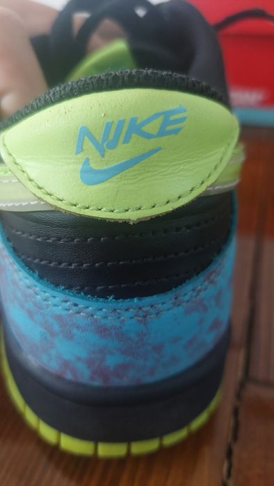 Nike Dunk Low SE Acid Wash Baltic Blue Volt