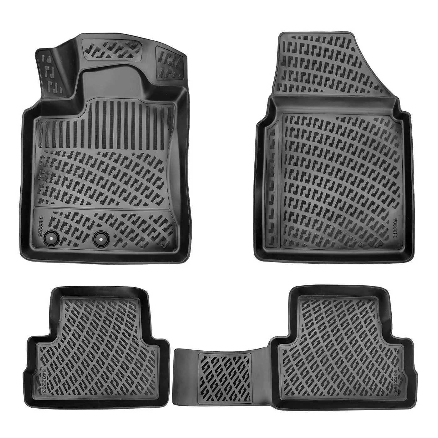 Гумени Стелки Rizline 3D тип Легени за Нисан Nissan Qashqai J10 J11