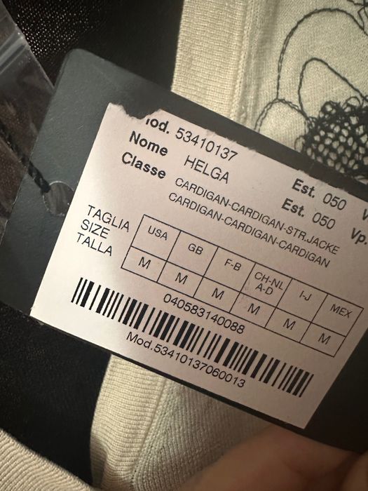 Weekend Max Mara cardigan, M, matase si bumbac nou