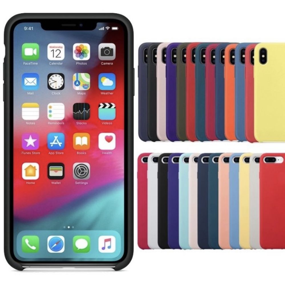 Husa SOFT CASE 0,3MM Din Silicon Interior Catifea - Iphone X XS MAX XR