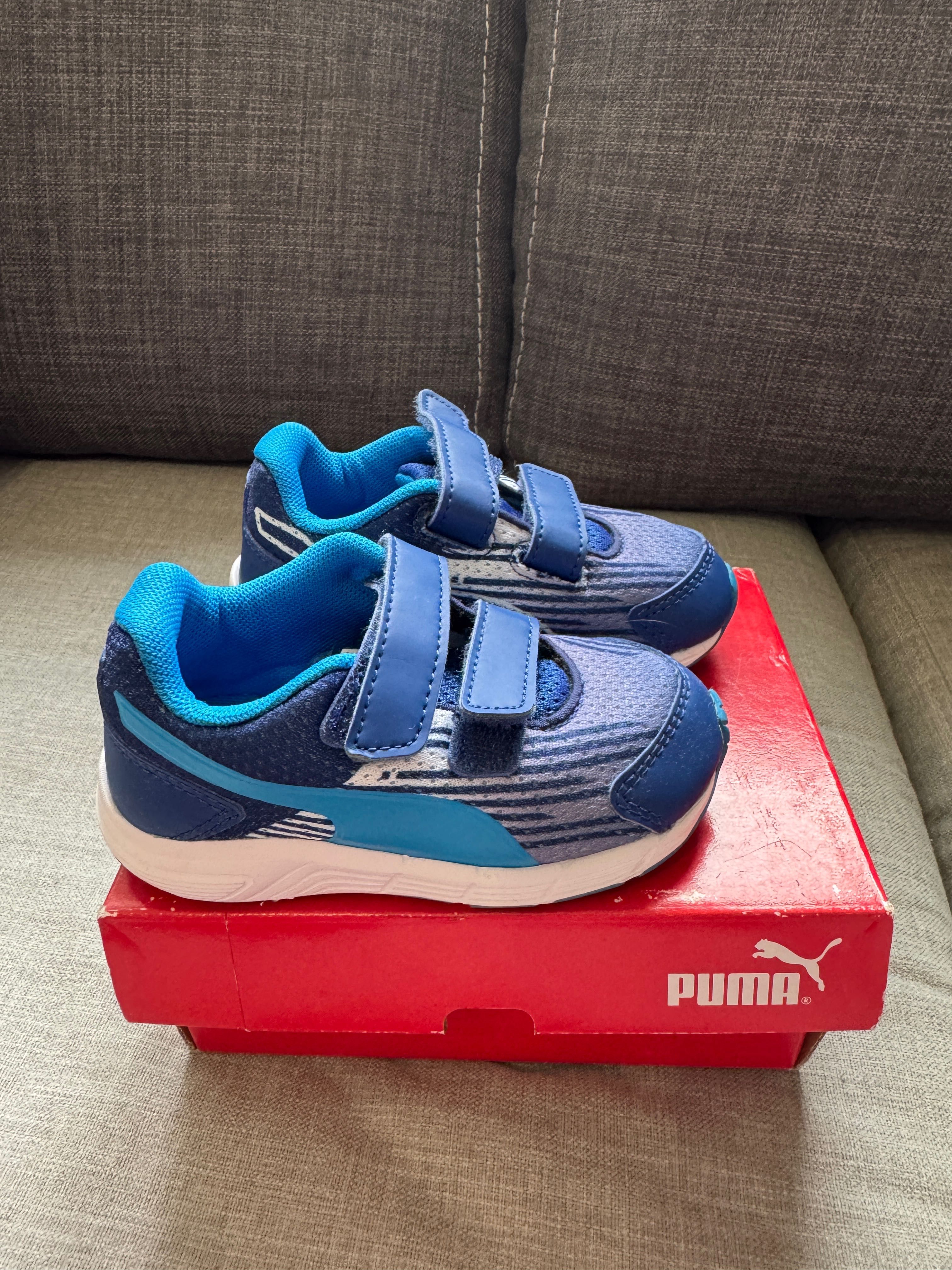 Сандали adidas 20-21ном, кожени обувки 25ном, маратонки Puma 22 номер