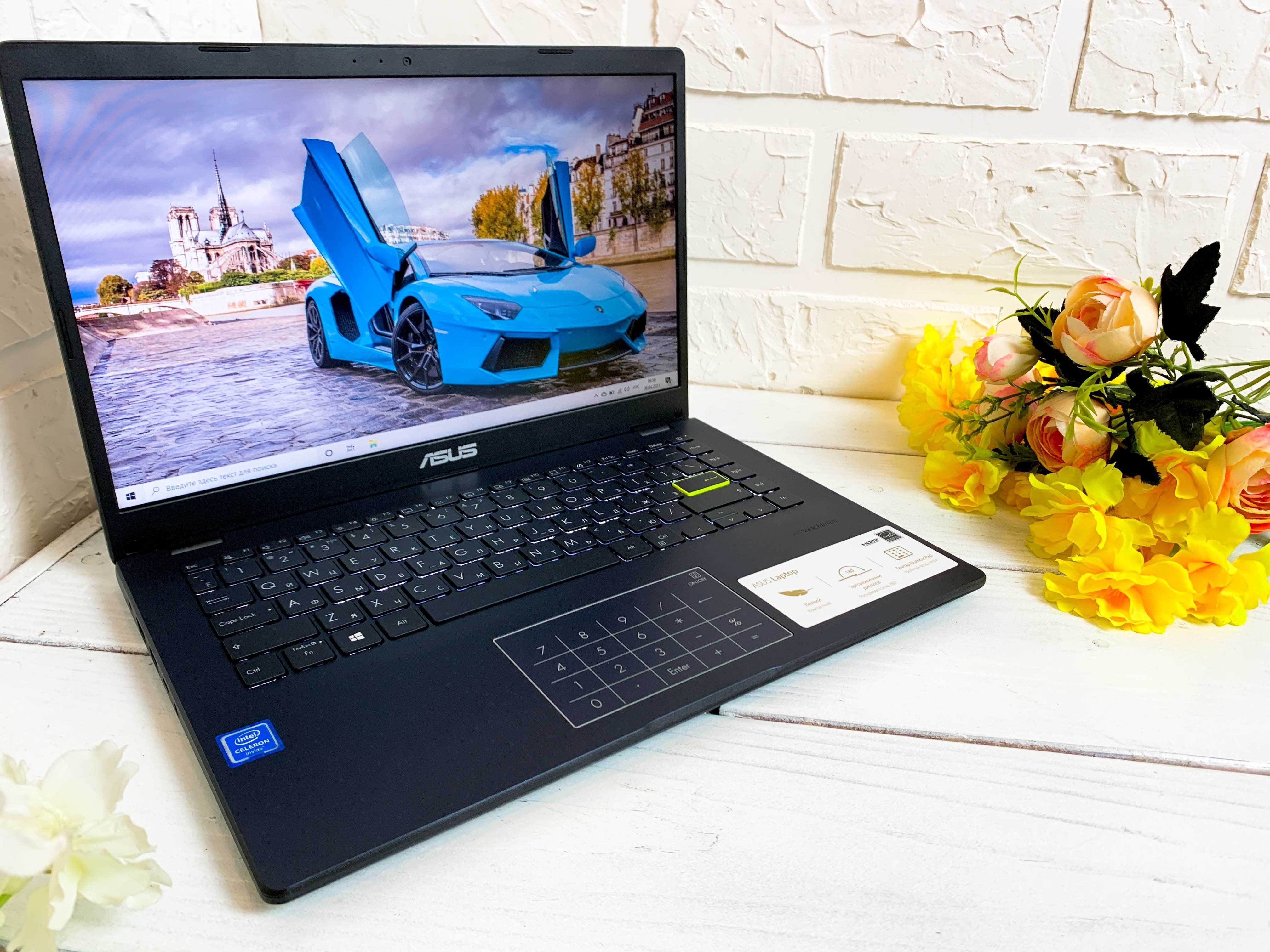 Asus E410MA|Celeron N4020|UHD Graphies 600|SSD 128 ГБ|Магазин Red Geek