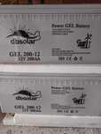 Vând 2 baterii DBSOLAR acumulator gel 12V 200Ah